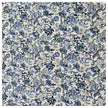 Baumwolle Floral blau