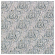 Baumwoll-Popeline Digital Ornamente mint und senf