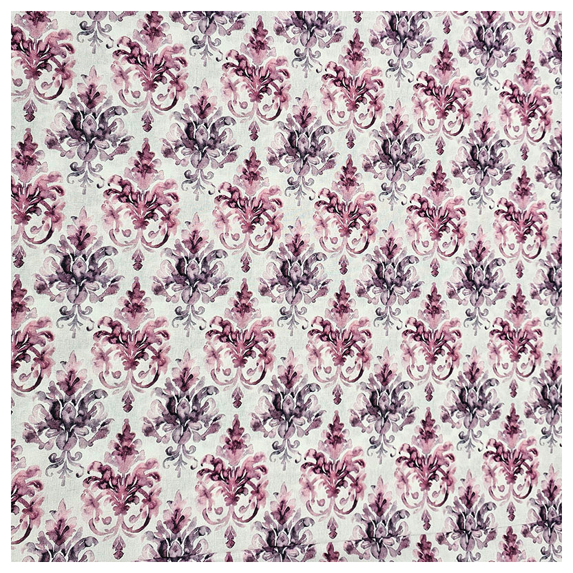 Baumwolle Ornamente violett