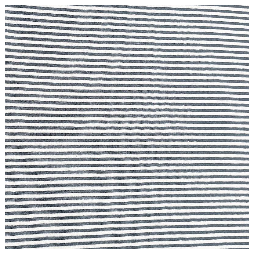 Jersey Stoffpaket Planeten indigoblau und streifen mit Bündchen Bio