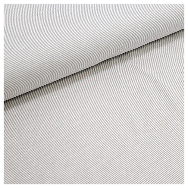 Jersey Streifen schmal sand