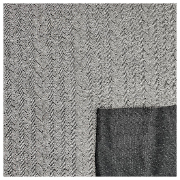 Zopf Jacquard/ Jersey olive