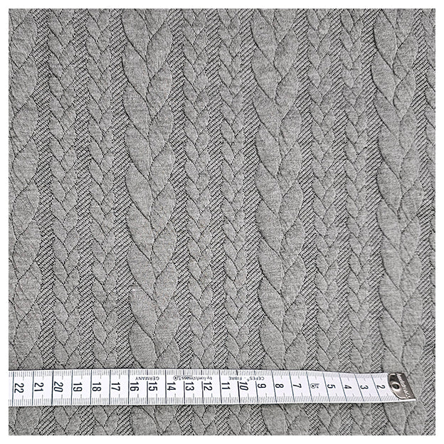 Zopf Jacquard/ Jersey olive