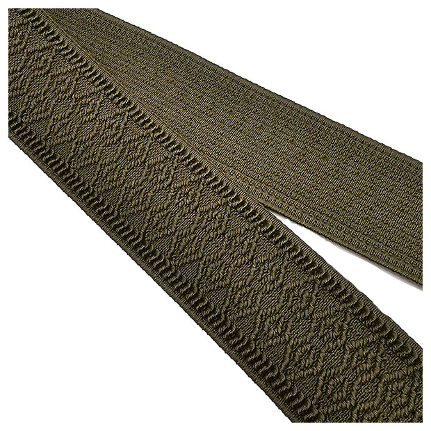 Elastic Band Relief khaki 4cm
