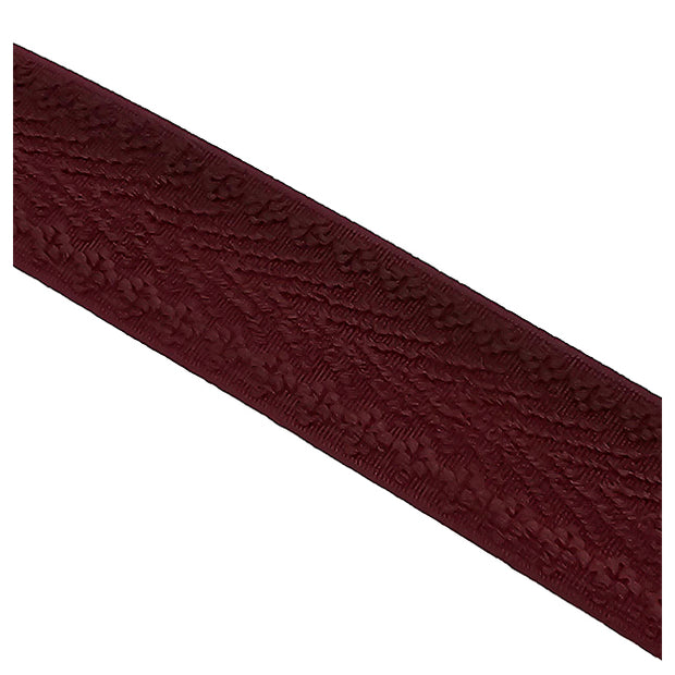 Elastic Band Relief burgunder 4cm