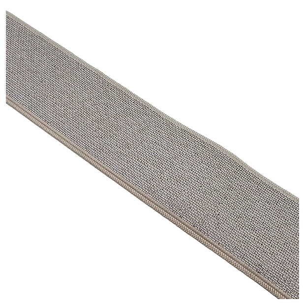 Elastic Band silver und naturweiß 4cm