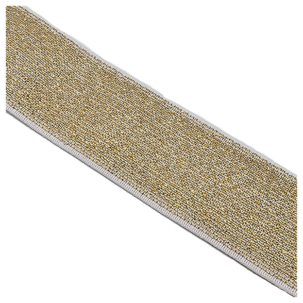 Elastic Band gold und naturweiß 4cm