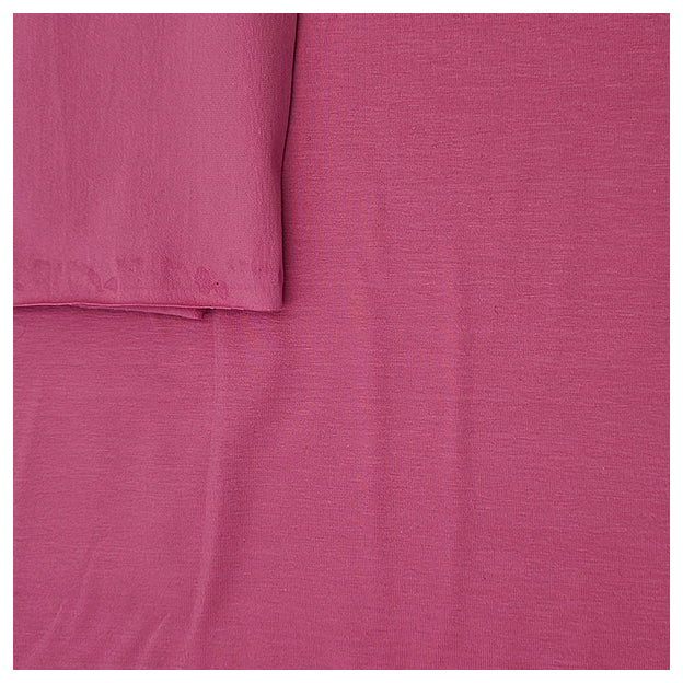 Baumwolljersey uni mauve