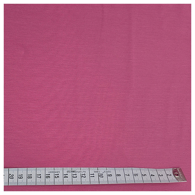 Baumwolljersey uni mauve
