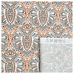 Baumwollsatin Paisley