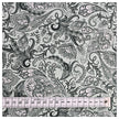 Baumwollsatin Paisley salbei