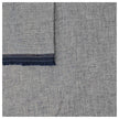 Leinen Fischgrät blau