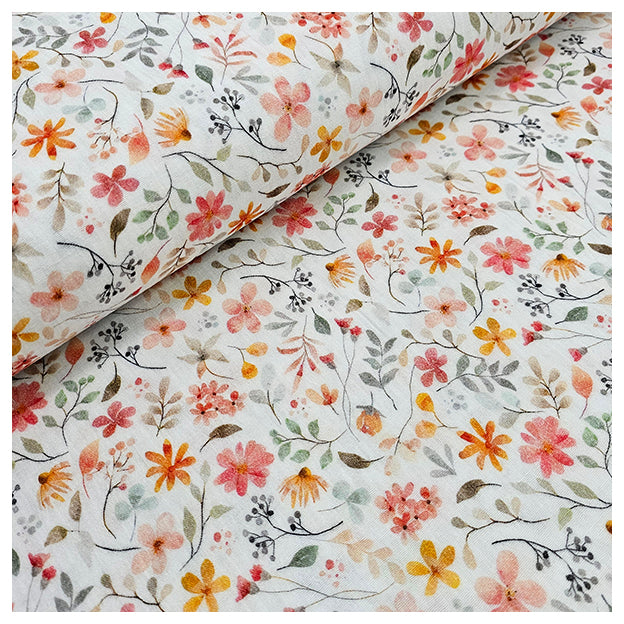 Musselin Digital Blumen und pflanzen