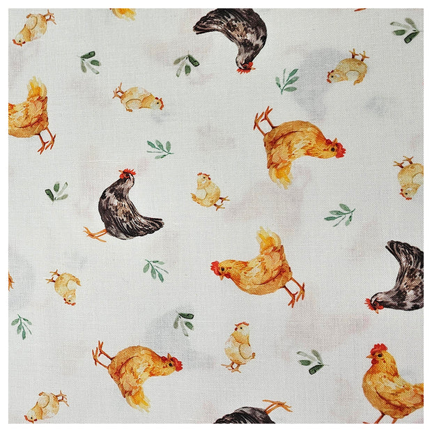 Baumwolle Digital Hühner