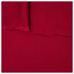Baumwolle Satin uni fein rot