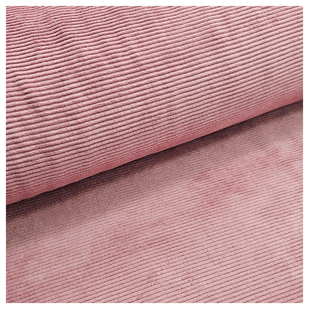 Feincord Jersey altrosa