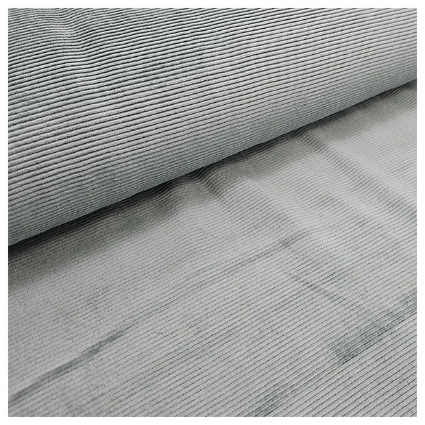 Feincord Jersey lindgrün