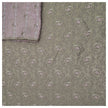 Jacquard Ornamente grün und rosa