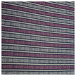 Jacquard Streifen in violett, grau, und navy