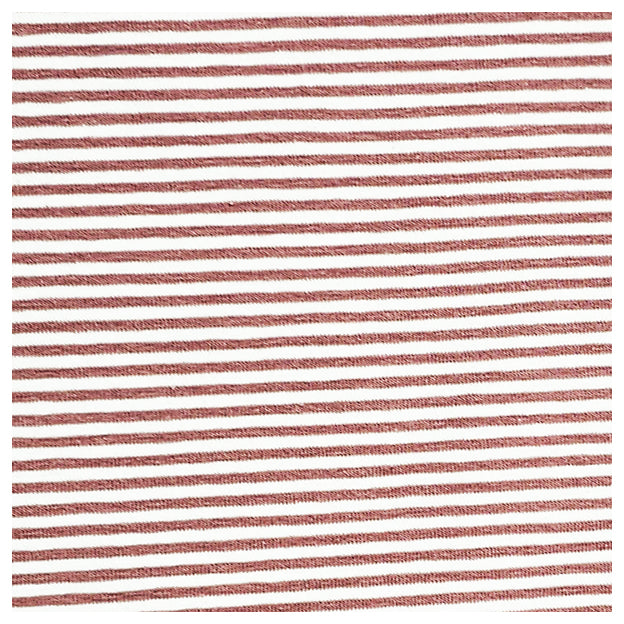 Jersey Streifen mauve und weiß 2mm