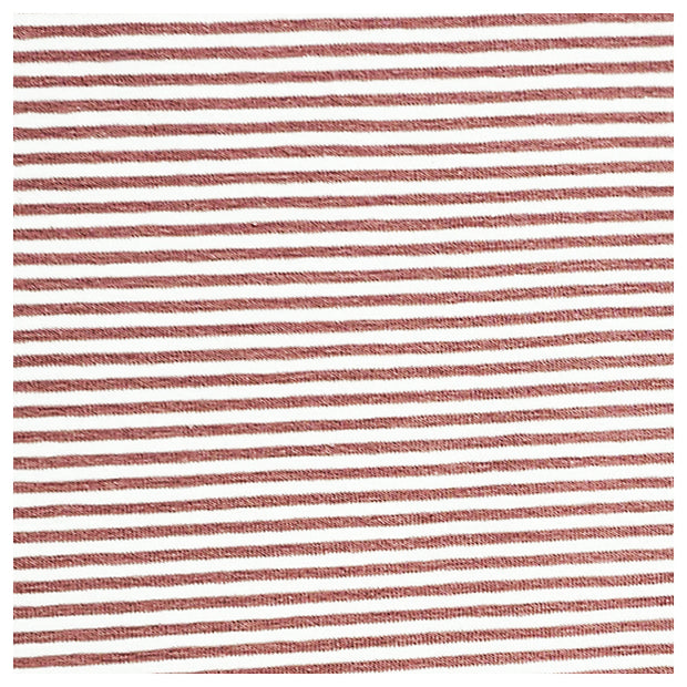 Jersey Streifen mauve und weiß 2mm