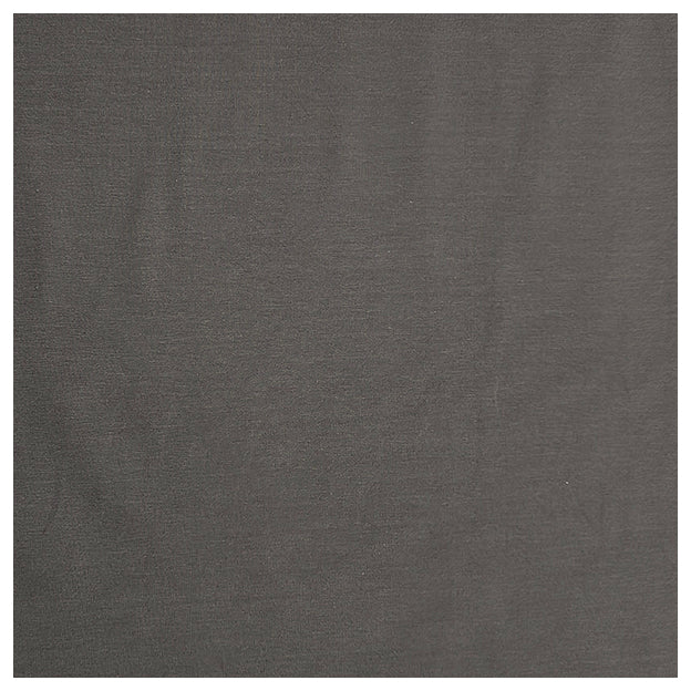 Baumwolljersey uni taupe grau