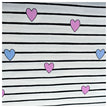 Jersey Herzen UV