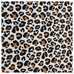 French Terry Leoprint braun