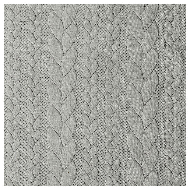 Zopf Jacquard/ Jersey sand