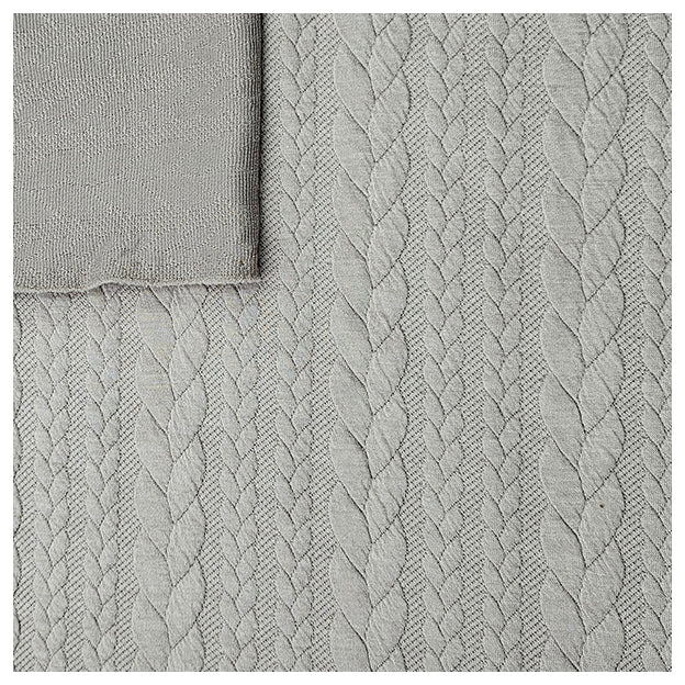 Zopf Jacquard/ Jersey sand