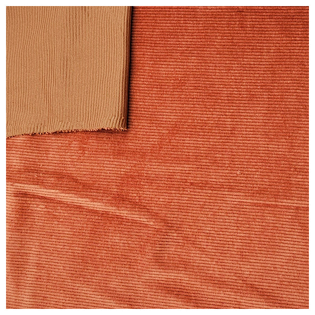 Feincord Jersey rost