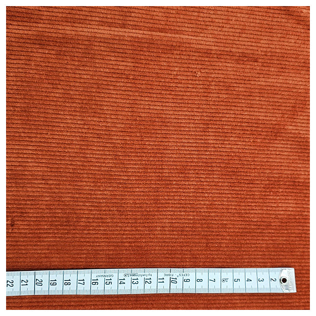 Feincord Jersey rost