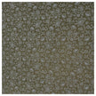 Baumwolle zarte Blumen Halbdruck in olive