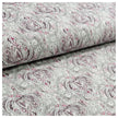 Baumwoll-Popeline Digital Ornamente grau und pink