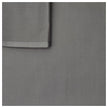 Baumwolle Satin uni fein grau