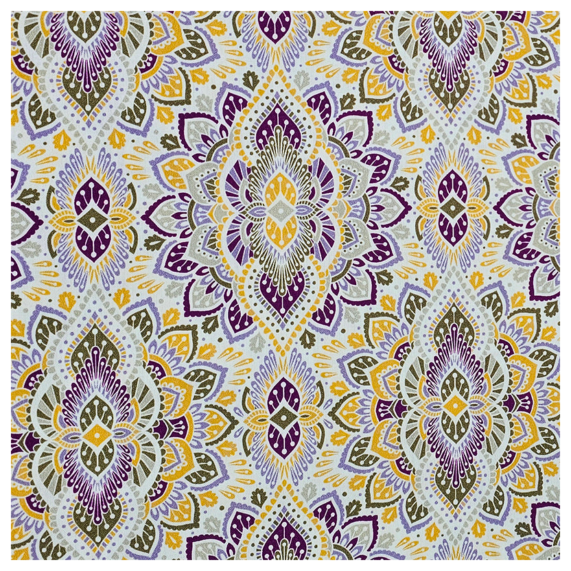 Trachten Stoffpaket  in senfgelb mit Fischgrät und passender Schürze