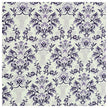 Baumwollsatin Siena Ornamente flieder und lila