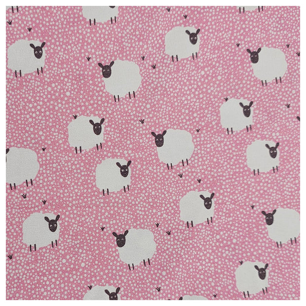 Jersey Schafe rosa