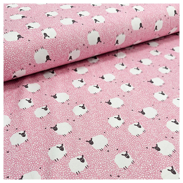 Jersey Schafe rosa