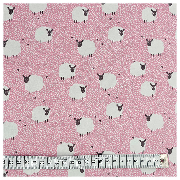 Jersey Schafe rosa