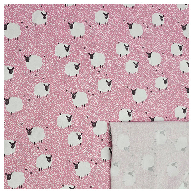 Jersey Schafe rosa