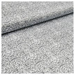Baumwollsatin Ornamente und Paisley grau