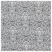 Baumwollsatin Ornamente und Paisley grau