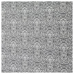 Baumwollsatin Ornamente und Paisley grau