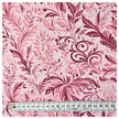Baumwollsatin Pflanzen altrosa und mauve