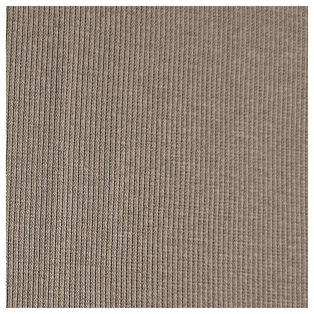 Rippjersey taupe
