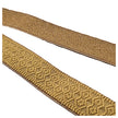 Elastic Band Relief ocker und gold 4cm