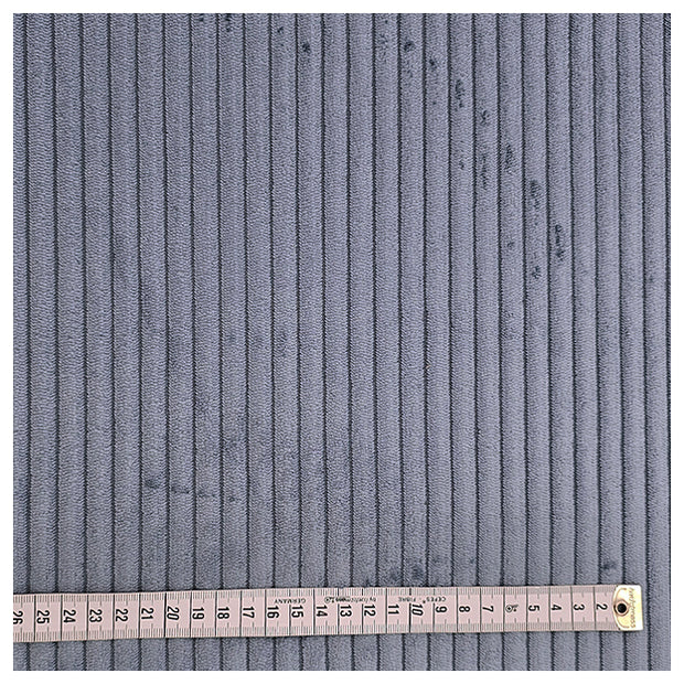 Breit Cord rauchblau