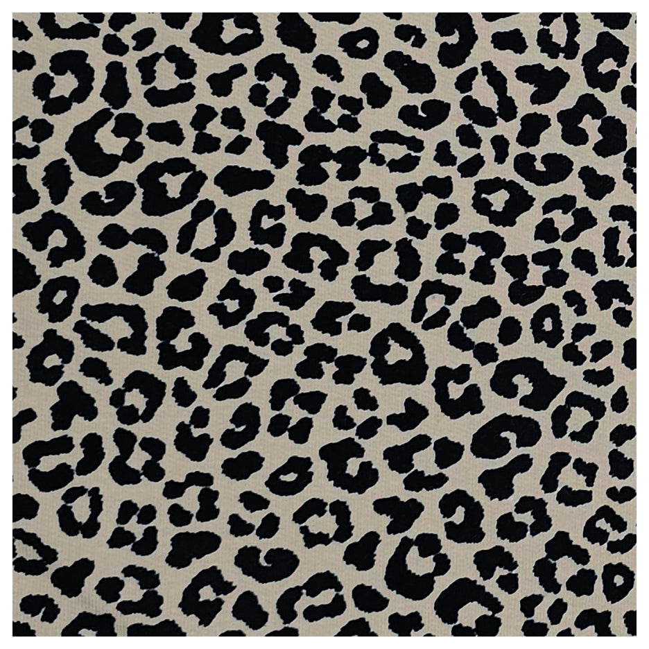 French Terry Leopard