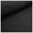 French Terry uni schwarz geraut